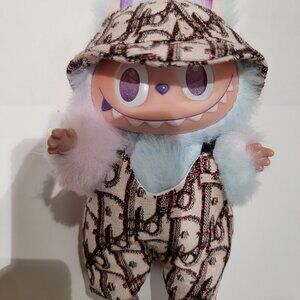 Labubu Overall Clothes Set #5